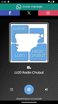 LU20 Radio Chubut android App screenshot 3